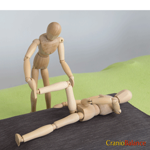 Foto: Sabine Resch Osteopathische Behandlung